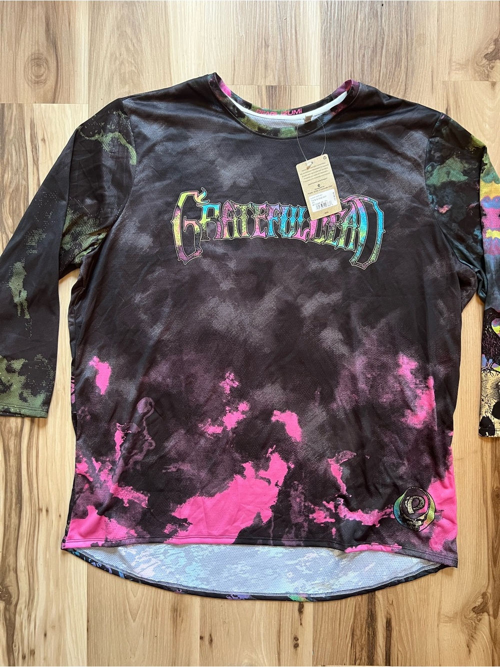 Pearl Izumi Grateful Dead Multicolor Graphic Cycling Jersey